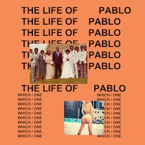 'The Life Of Pablo' album cover.